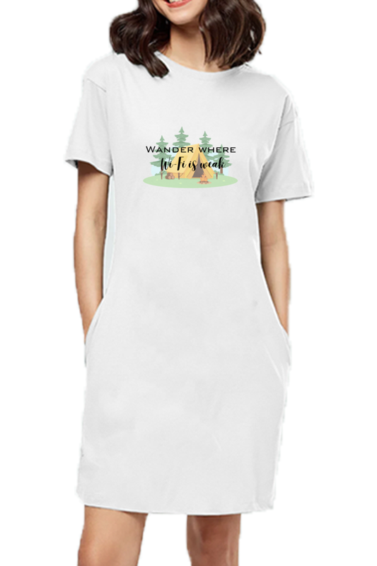 Vacation T-shirt dress